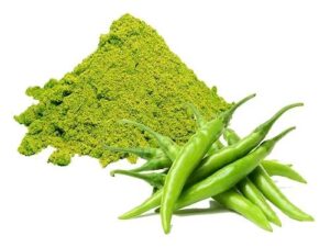 Green Chilli Powder