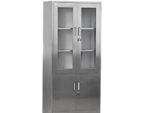 Cabinet Medication Metal with glass