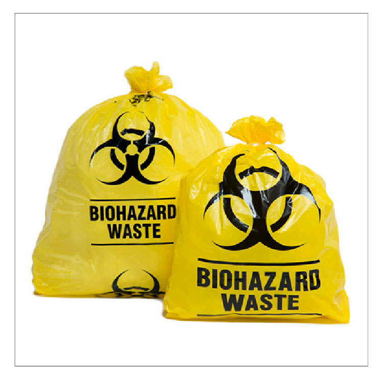 Yellow bags Bio-Hazard