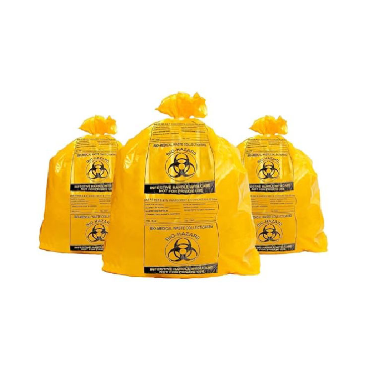 Yellow bags Bio-Hazard